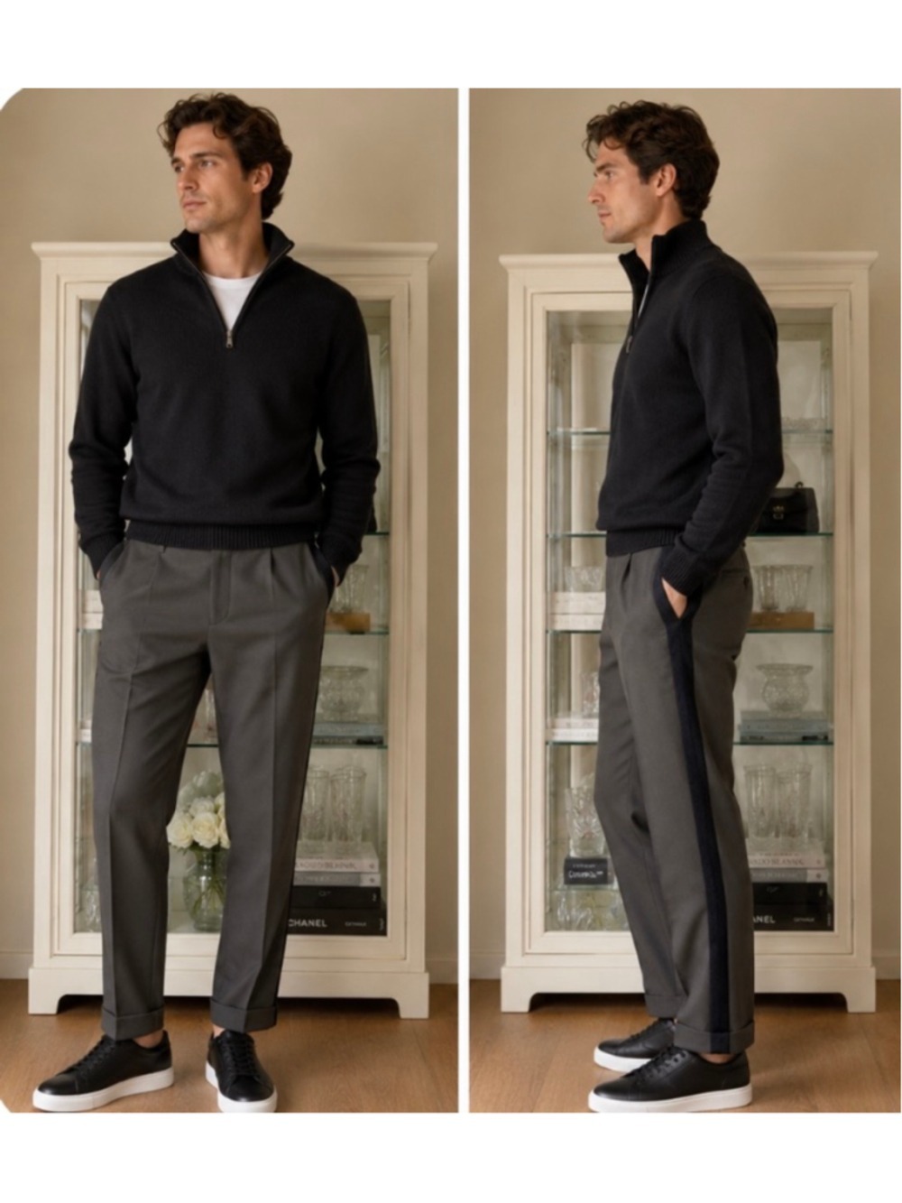 Men's Todd Snyder Dress Pants, Waist 34, Olive Green and Black new!